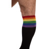 Barcode Berlin Chaussettes hautes Pride Football Noires